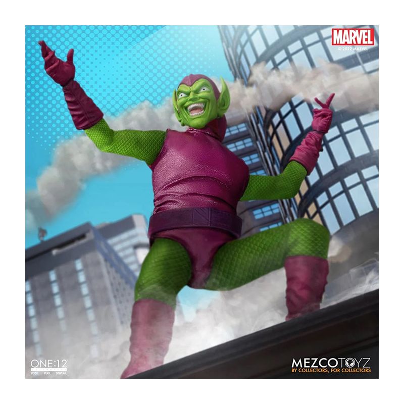Green Goblin Deluxe Edition One:12 Collective | Marvel | Mezco Toyz Action figures, 4 of 6