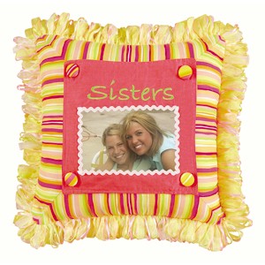C&F Home 14" x 14" Sisters Picture Throw Pillow - 1 of 4