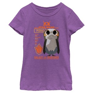 Girl's Star Wars: Galaxy of Creatures Georgie Porgie T-Shirt - 1 of 4