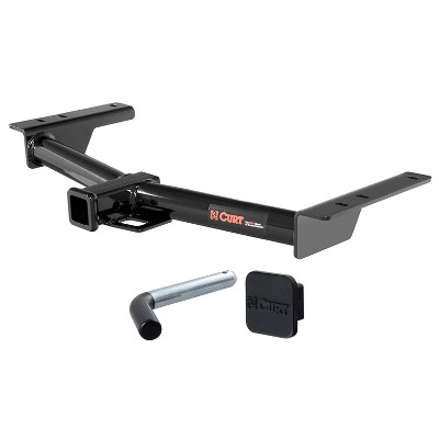 CURT 13193 Class III 2" Receiver Trailer Towing Hitch with Hitch Pin and Cover