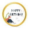 84ct Dinosaur Kid's Birthday Candy Party Favors Chocolate Coins (84 Count) - Gold Foil - By Just Candy - 2 of 2