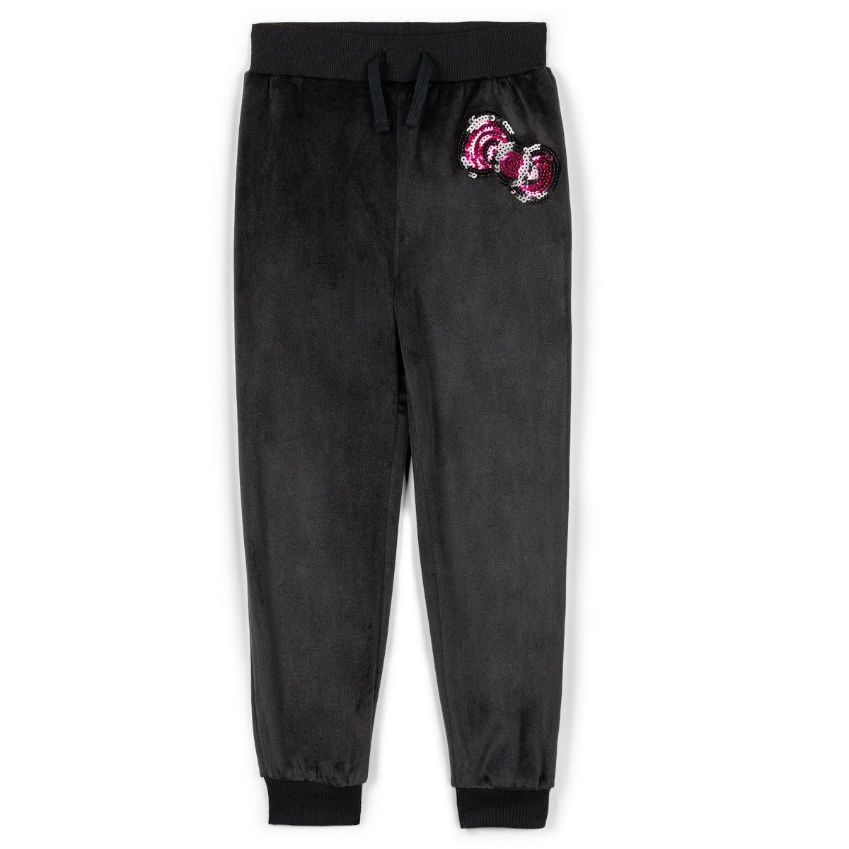 Hello Kitty Girls Velour Zip Up Hoodie and Jogger Pants Outfit Set Toddler - thumbnail 3
