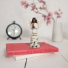 Pavilion Gift Company - EBN Mother - 5" EBN Angel Holding Daisies - Decorative Objects - 2 of 4