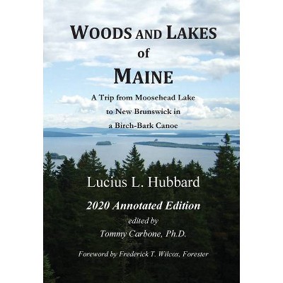 Woods And Lakes of Maine - 2020 Annotated Edition - by  Lucius L Hubbard & Tommy Carbone (Hardcover)