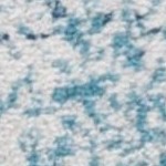 cream/turquoise
