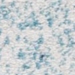 cream/turquoise