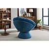 CAVINAS Oversized Barrel Accent Chair,360°Swivel Chair,Papasan Chair for Living Room,Chenille Lounge Chair,Living Room & Bedroom Furniture - 3 of 4