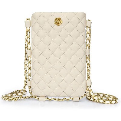 Women's Quilted Small Crossbody Bag Fashion Phone Bag, Combining Beauty and Practicality