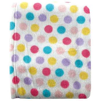 Luvable Friends Baby Girl Coral Fleece Blanket, Pink, One Size