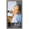 PosterPalooza | Panoramic Textured Black Picture Frame - UV Acrylic, Foam Board Backing, Hanging Hardware - 2 of 4