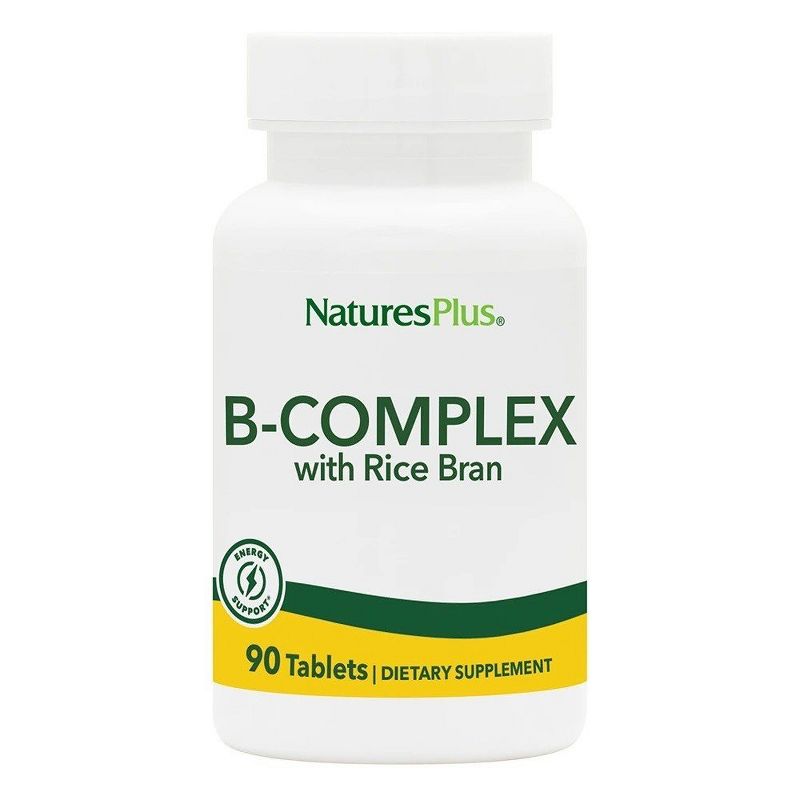 Nature's Plus B Complex with Rice Bran  -  90 Tablet, 1 of 4
