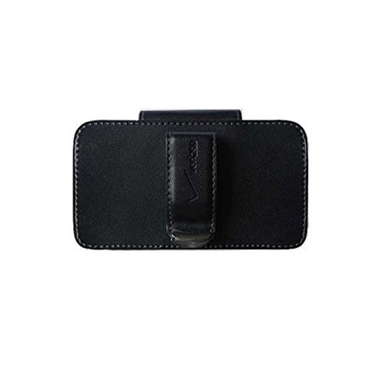 Verizon Universal Leather Pouch with Rotating Clip for Convoy 4 and etc - Black, 3 of 4