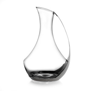 Nambe Vie Winery Pitcher, Elegant Serving Carafe for Water, Juice and Cocktails, Crystal Clear Glass Beverage Pitcher w/ Stainless Steel Handle,60 oz. - 1 of 4