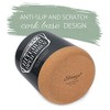 Elanze Designs Open Daily Black X-Large Cork Bottom, Kitchen Counter, Ceramic Stoneware, Coffee, Tea and Hot Chocolate, Machine Brewing, K Capsule Pod - 3 of 4