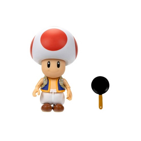 Nintendo The Super Mario Bros. Movie Toad Figure With Frying Pan Accessory  : Target