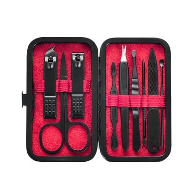 LOVELAY CREATIONS 9-in-1 Stainless Steel Manicure Sets
