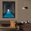 Courtside Market Sea Into The Tunnel 30x40 Statement Piece - Framed Artboard - 2 of 2