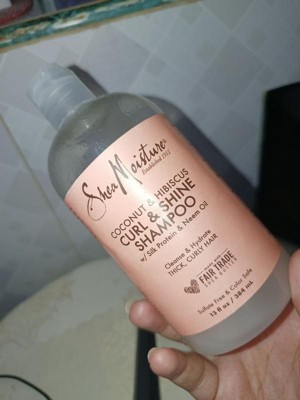 SheaMoisture Coconut and Hibiscus Curl and Shine Shampoo - 13 fl