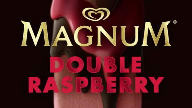 Magnum Double Raspberry Ice Cream Bars - 3ct, 2 of 10, play video