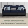 Honeycomb Outdoor Deep Seating Cushion Set - image 3 of 4