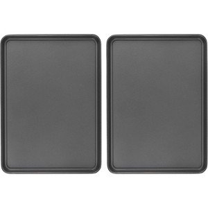 GoodCook Dishwasher Safe Nonstick Steel XL Cookie Sheet, 15'' x 21'', Gray - 1 of 4