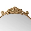 Sapphtopaz 58"x24" Full Length Mirror with Ornate Carved Applique, Arched Mirror Full Length, Full Body Mirror Hanging Wall Mounted Mirror - 4 of 4