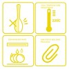 Unique Bargains Heat Resistant Ergonomic Handle Non-Stick Dishwasher Safe Soup Kitchen Spoon 8.7 Inch 1 Pc - 3 of 4