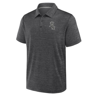 MLB Chicago White Sox Men's Heather Polo T-Shirt