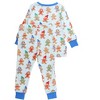 RuffleButts SoftSnooze Gender Inclusive Holiday Long Sleeve Pajama Set - 2 of 2