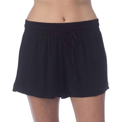 Women's Drawstring Beach Short - Green Dragon