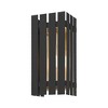 Livex Lighting Greenwich 1 - Light Wall Light in  Black/Satin Brass - 4 of 4