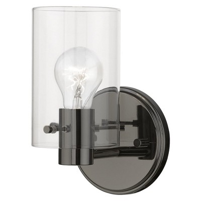 Livex Lighting Munich 1 - Light Sconce in  Black Chrome