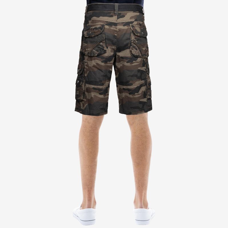 X RAY Men's Classic Fit 12.5" Inseam Knee Length Cargo Shorts, 2 of 4