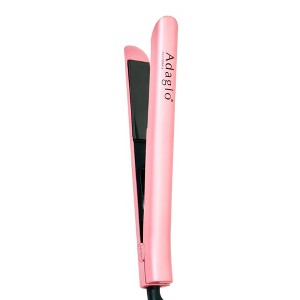 Adagio California Ceramic Flat Iron (Baby Pink) - 1 of 3