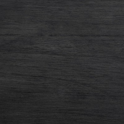 Alba Boucle Upholstered Black Wood Counter Stools Set of 2