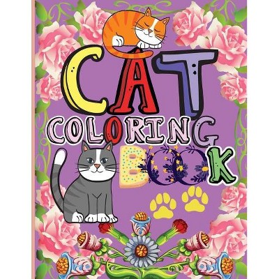 Cat Coloring Book - by  Roys Aletta (Paperback)