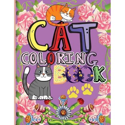 Cat Coloring Book - by  Roys Aletta (Paperback)