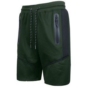 Galaxy By Harvic Men's Super Stretch Tech Shorts - 1 of 4