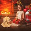 FAO Schwarz Cheers 4 Antlers Golden Mutt 12" Stuffed Animal with Removeable Wear-and-Share Ears - 2 of 4