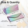Unique Bargains Triangle Eyeglasses Case 2 Pcs - 2 of 4
