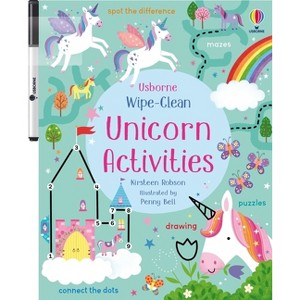 Wipe-Clean Unicorn Activities - (Wipe-Clean Activities) by  Kirsteen Robson (Paperback) - 1 of 1
