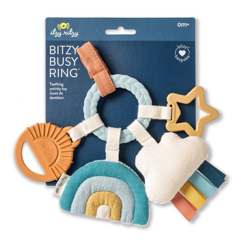 Itzy Ritzy Bitzy Busy Ring Teething Activity Toy, 3 of 14