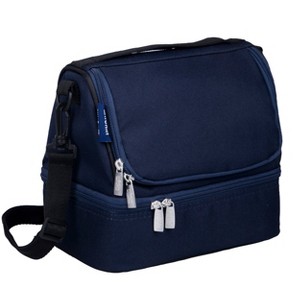 Wildkin Solid Two Compartment Kids Lunch Bag - Unisex - 1 of 1