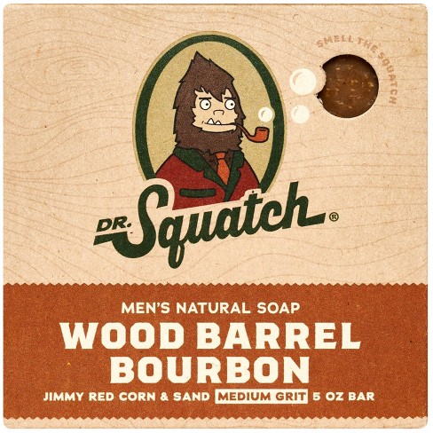 Dr. Squatch Men's Cologne and Natural Bar Soap - Fireside Bourbon Natu -  Clean Water Mill