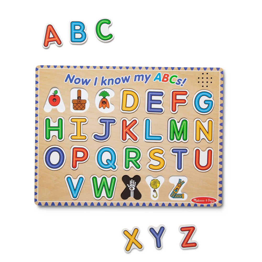 Melissa &#38; Doug Alphabet Sound Puzzle - 26 pc