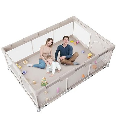 Pro Goleem Baby Playpen, 71x47 inch Playpen for Babies and Toddlers