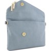 BEAFUP Envelope Wristlet Clutch Crossbody Bag with Detachable Chain Strap, Faux Leather Purse with Magnetic Snap Flap and Hardware - 3 of 4