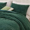 BAGOKIE Fleece Fluffy Comforter Set 2/3 Pieces Bedding Set with Comforter & Pillowcase - 2 of 4