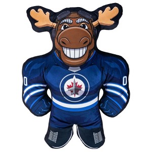 Bleacher Creatures Winnipeg Jets Mick E. Moose 24" Mascot Bleacher Buddy - 1 of 4