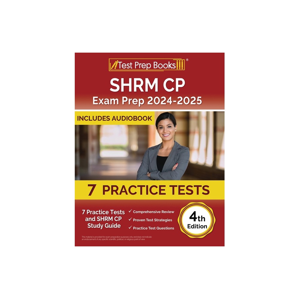 SHRM CP Exam Prep 2024-2025 - by Joshua Rueda (Paperback)